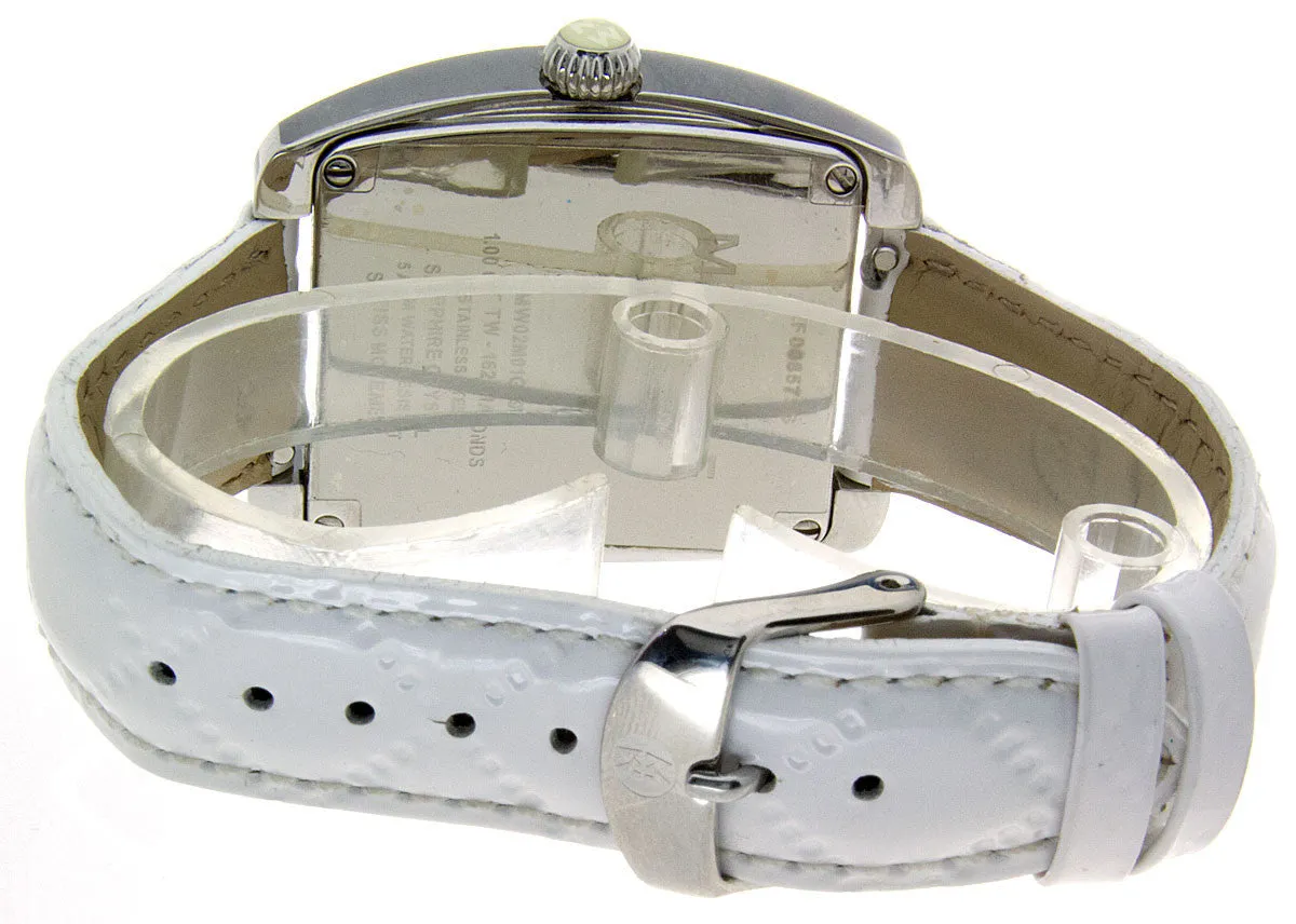 Michele Urban Blanc Diamond Watch