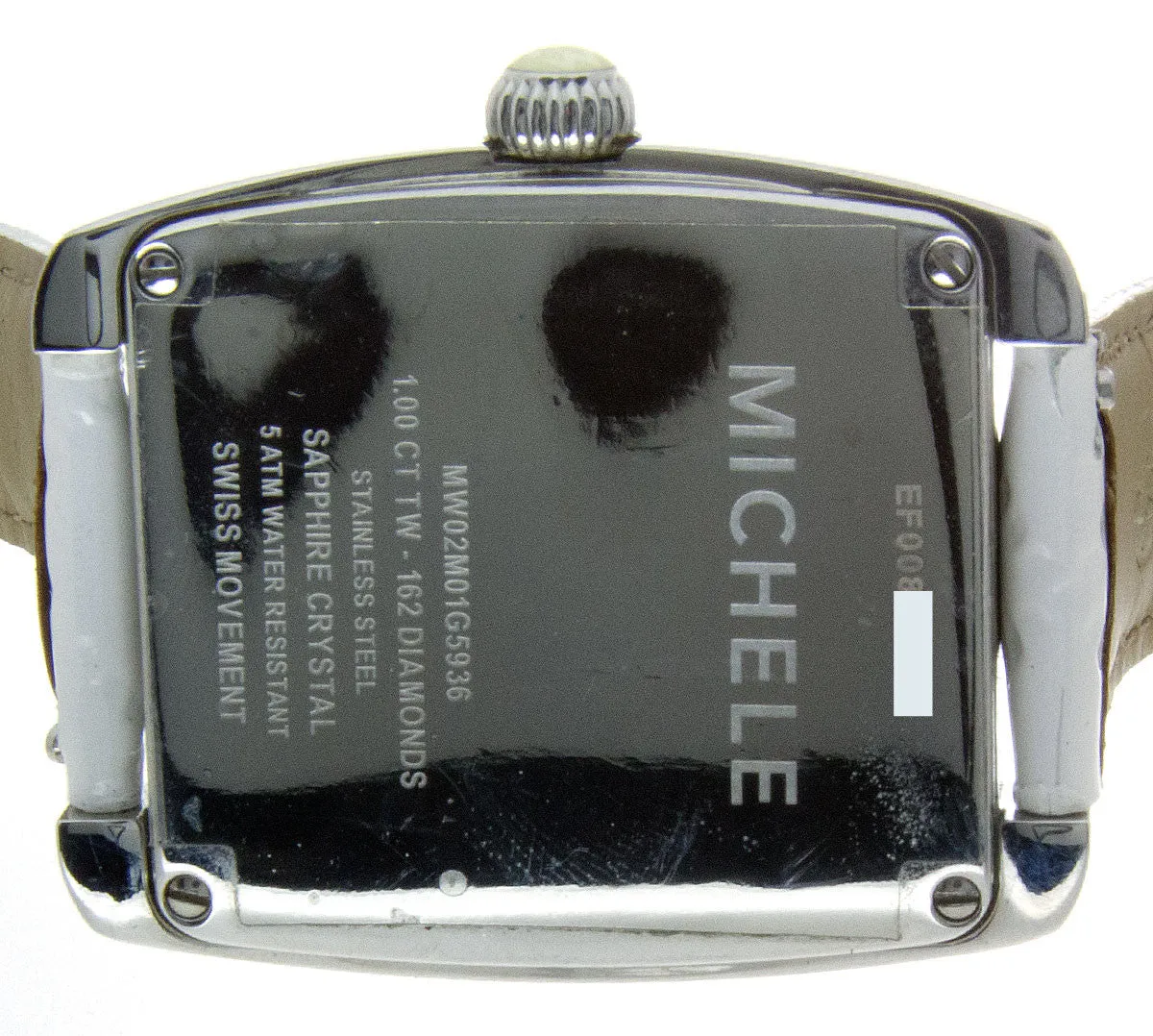 Michele Urban Blanc Diamond Watch