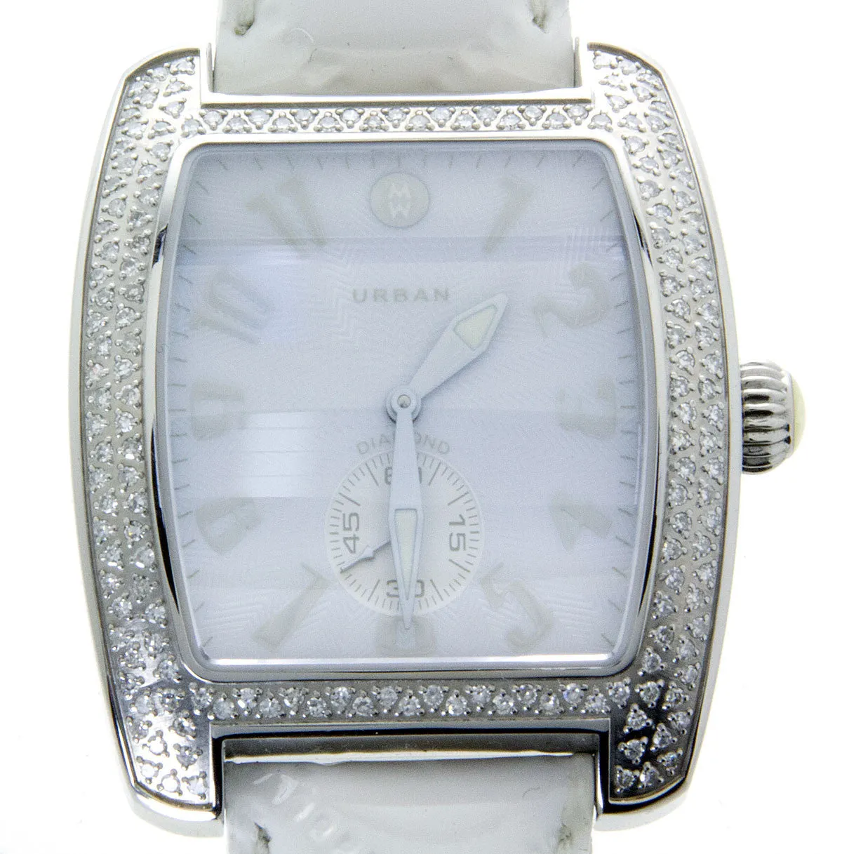 Michele Urban Blanc Diamond Watch