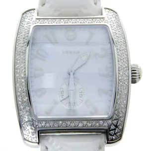Michele Urban Blanc Diamond Watch