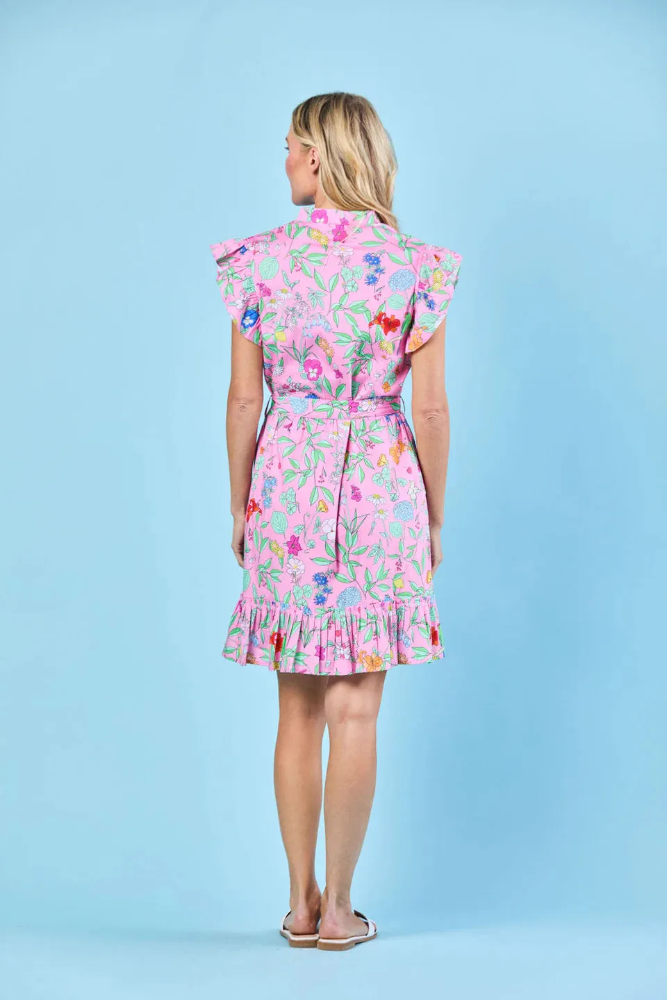 Miller Dress (Pink Wildflower)
