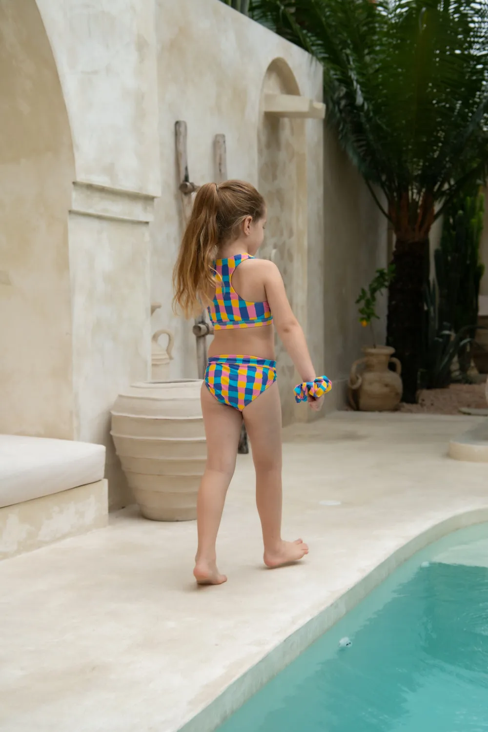Mini Gia Bikini Set Final Sale - Groovy Gingham