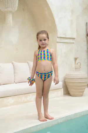 Mini Gia Bikini Set Final Sale - Groovy Gingham
