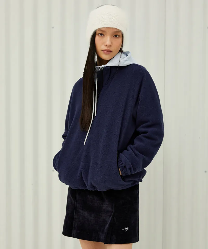 Monday Flow Soft Corduroy Skirt - Dark Navy