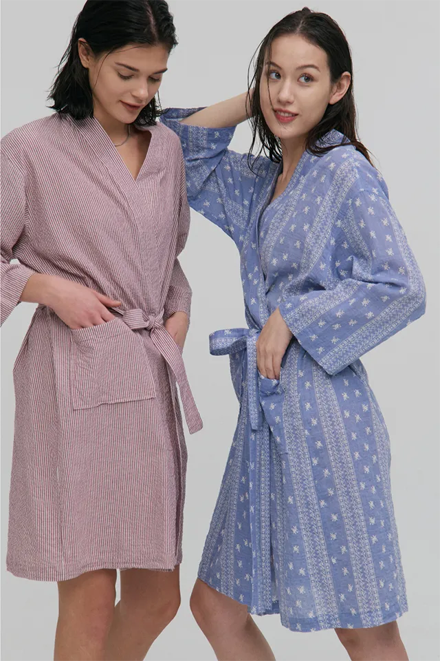Monday Flow Women's Golf & Daily Robe - Blue