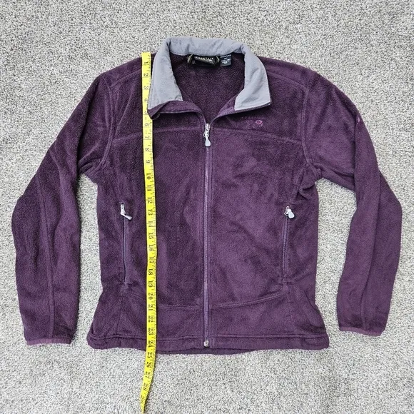 Mountain Hardwear Pyxis Soft Fleece Jacket Purple Full Zip Women's Size Medium