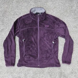 Mountain Hardwear Pyxis Soft Fleece Jacket Purple Full Zip Women's Size Medium