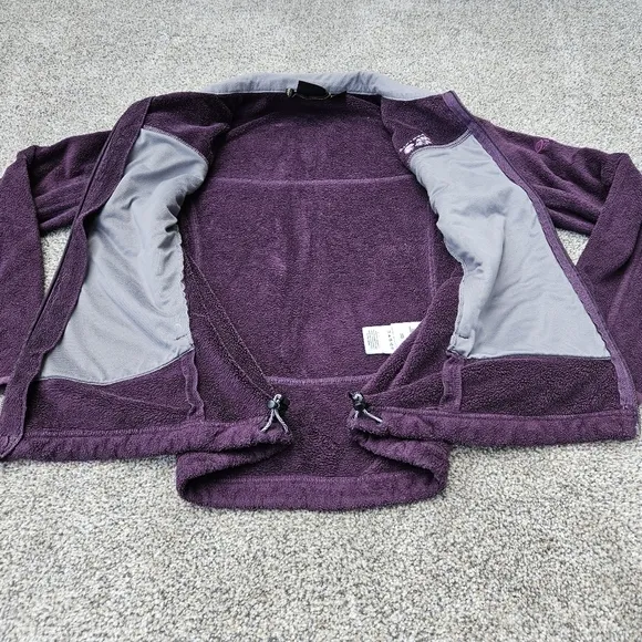 Mountain Hardwear Pyxis Soft Fleece Jacket Purple Full Zip Women's Size Medium
