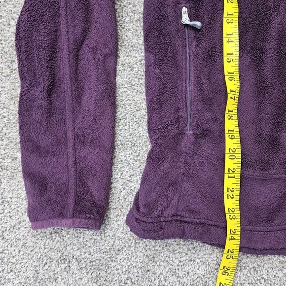Mountain Hardwear Pyxis Soft Fleece Jacket Purple Full Zip Women's Size Medium
