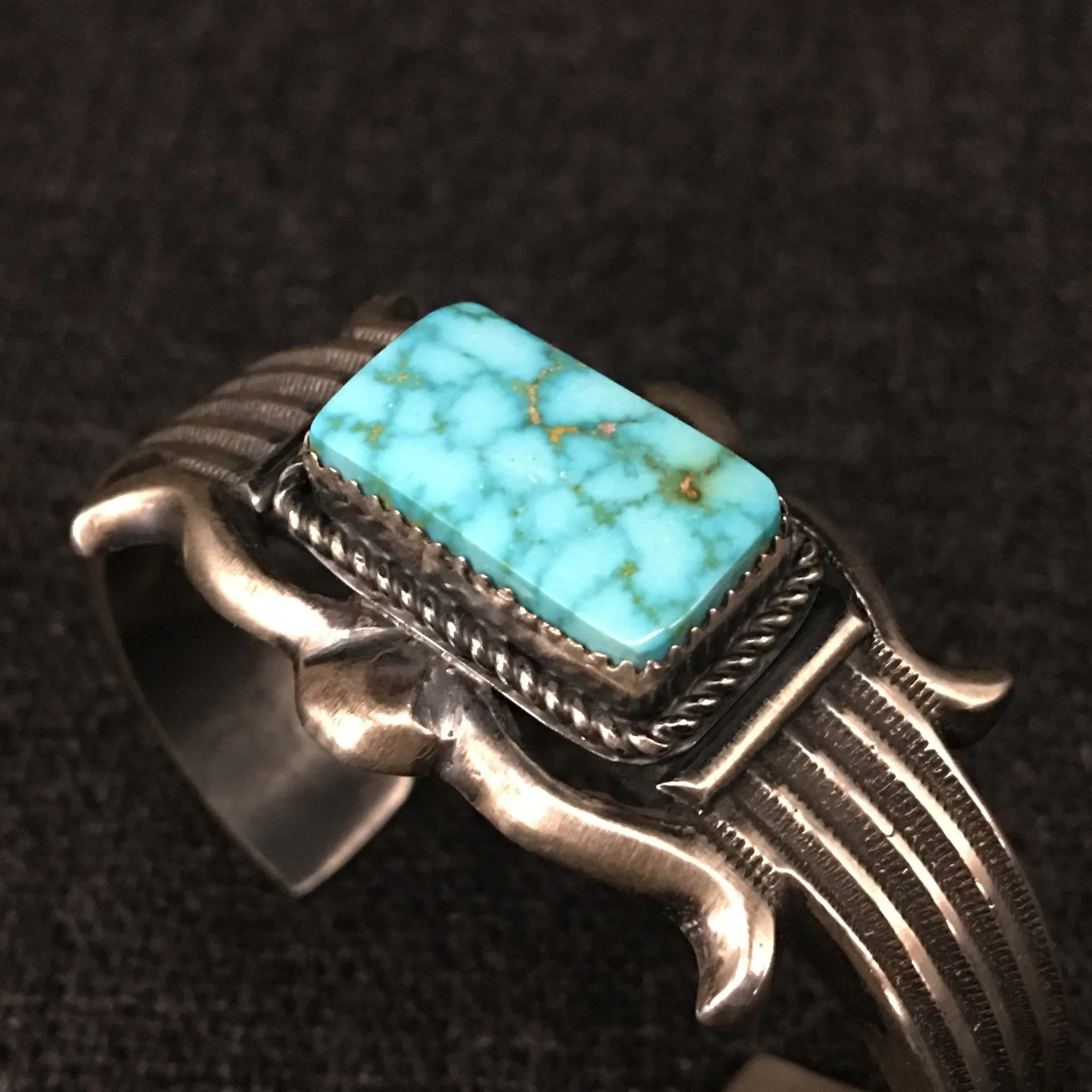 Native American Turquoise Bracelet by E.S. Mitchell