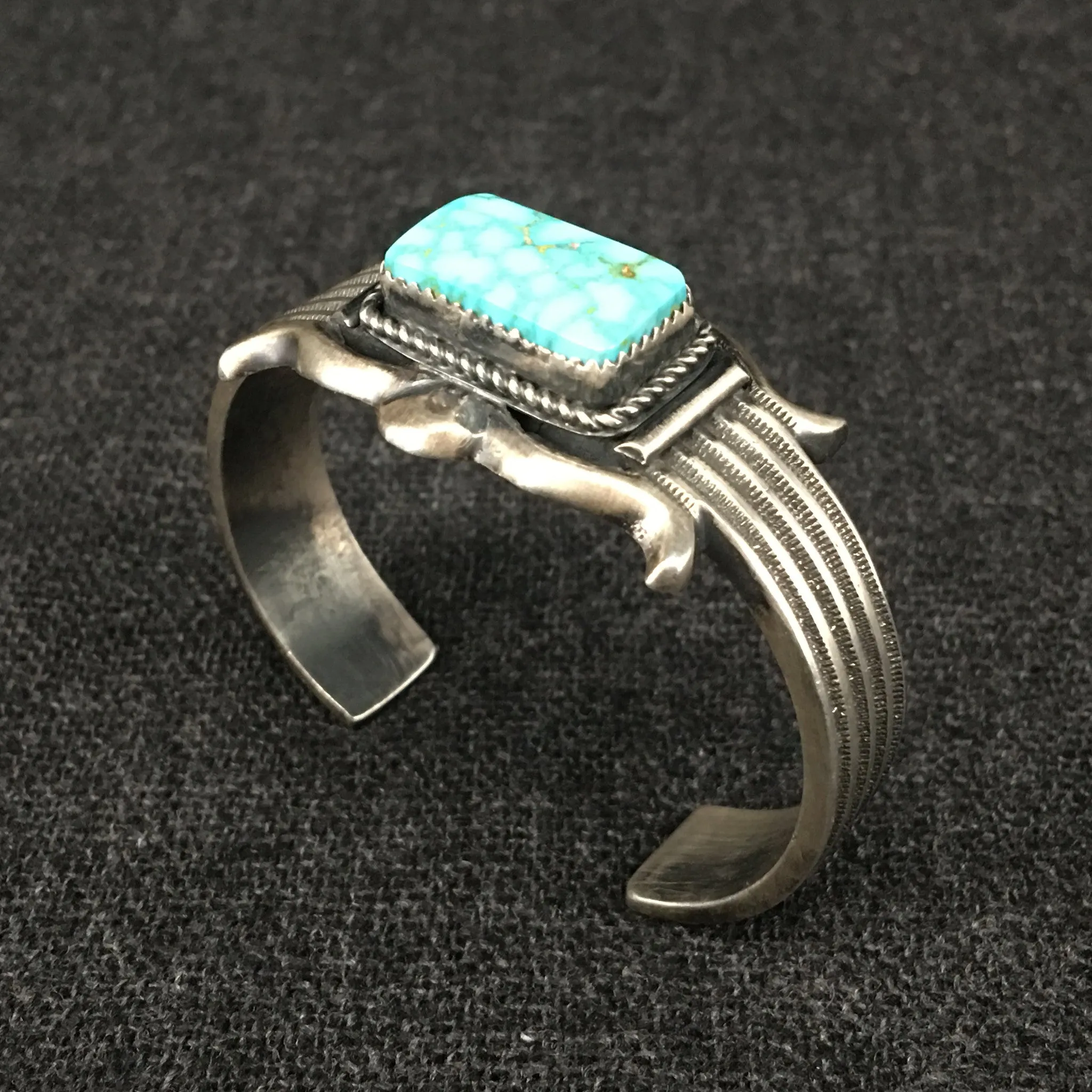 Native American Turquoise Bracelet by E.S. Mitchell