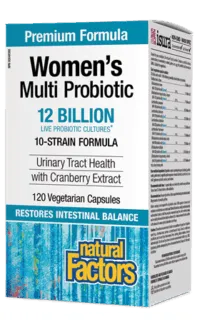 Natural Factors Women's Multi Probiotic 12 Billion CFU 120s