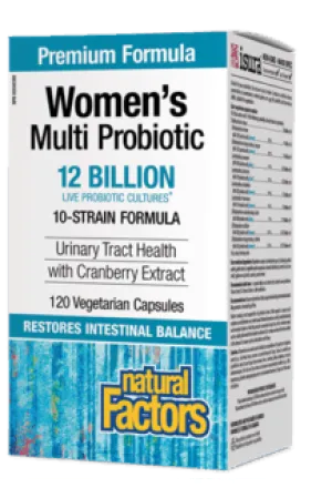 Natural Factors Women's Multi Probiotic 12 Billion CFU 120s