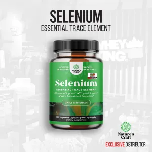 Natures Craft Selenium - 100 Capsules [EXP: 05/31/2025]