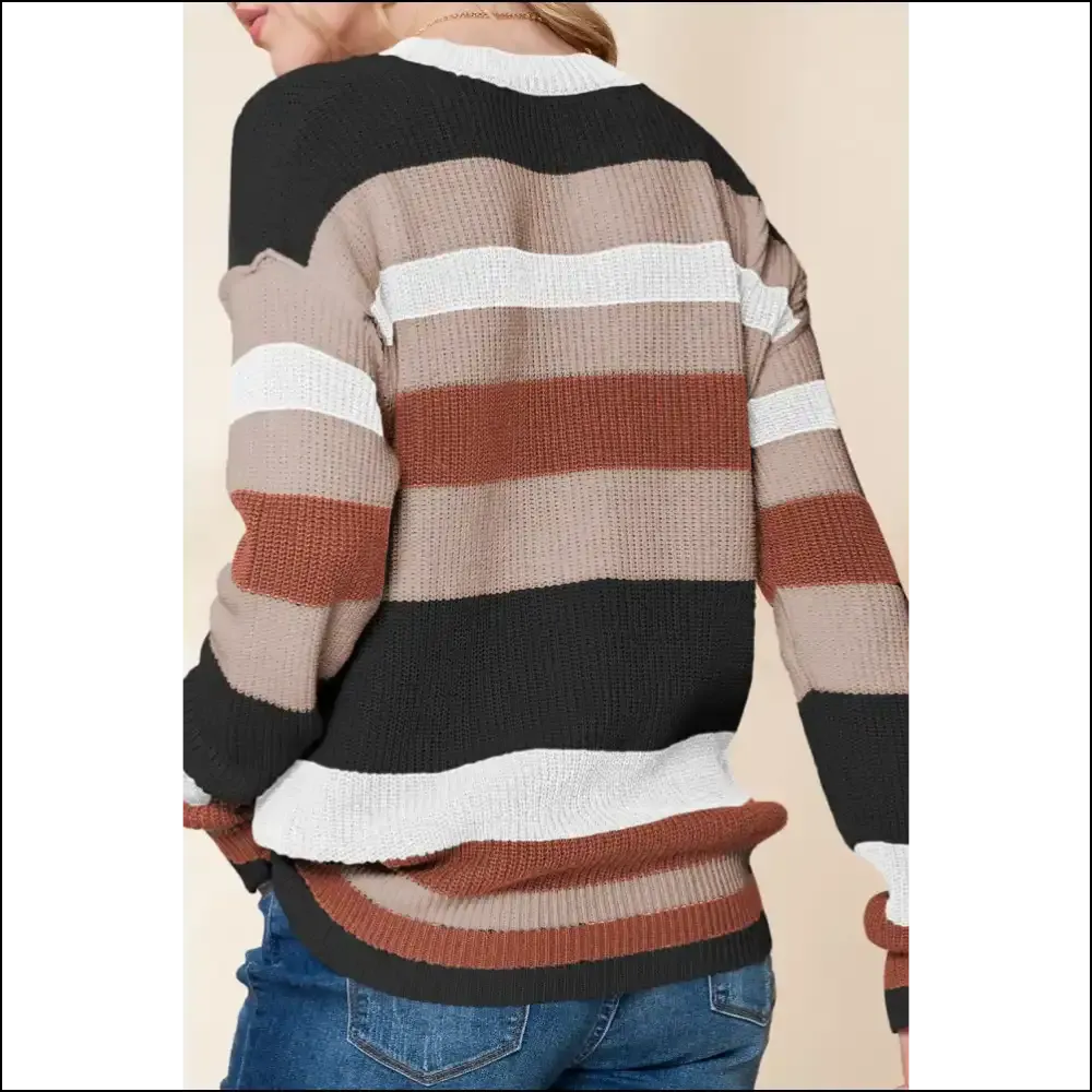 Needful Things: Cotton Candy Color Block Knitted Sweater (but Make it Fashion 😈)