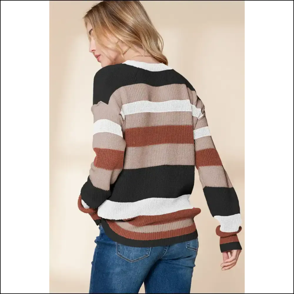 Needful Things: Cotton Candy Color Block Knitted Sweater (but Make it Fashion 😈)