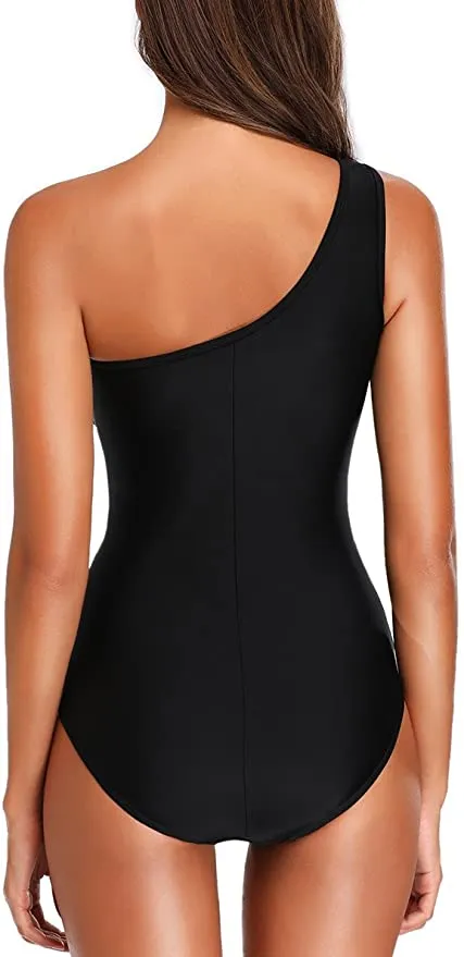 New Pandolah Fashion Women's Mesh One Piece Swimsuit, Black, Sz XXL, Fits 14-16
