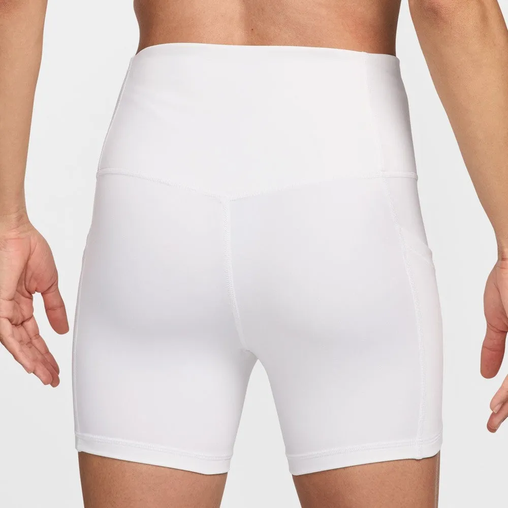 Nike Women's Court Ball Short with Pockets - White