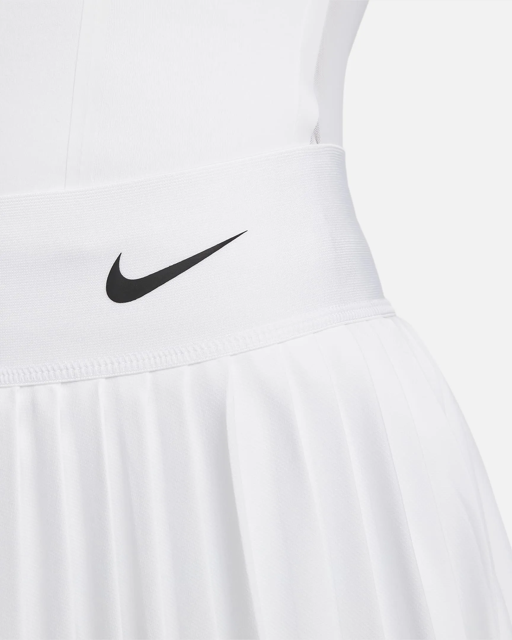Nike Women's DRIFIT Advantage Pleated Tennis Skirt White