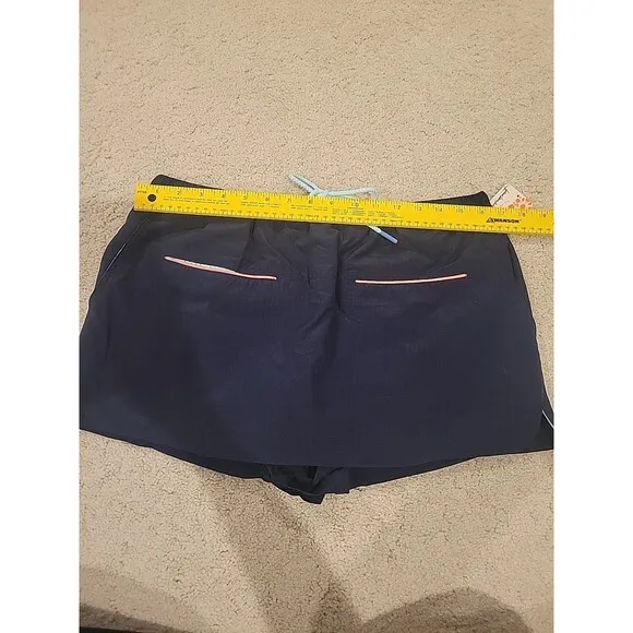 NWT Free People Movement Outskirt Skort Blue Women's Medium Athleisure MSRP $68