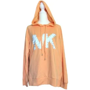 NWT- Michael Kors Women's MK Logo Hoodie (Size: M)