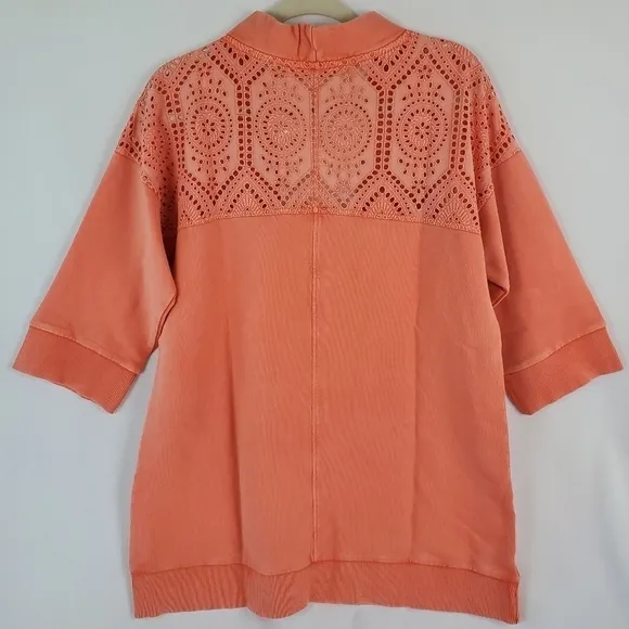NWT Soft Surroundings Women's Ellie Topper Cardigan - Coral Reef - Choose Size