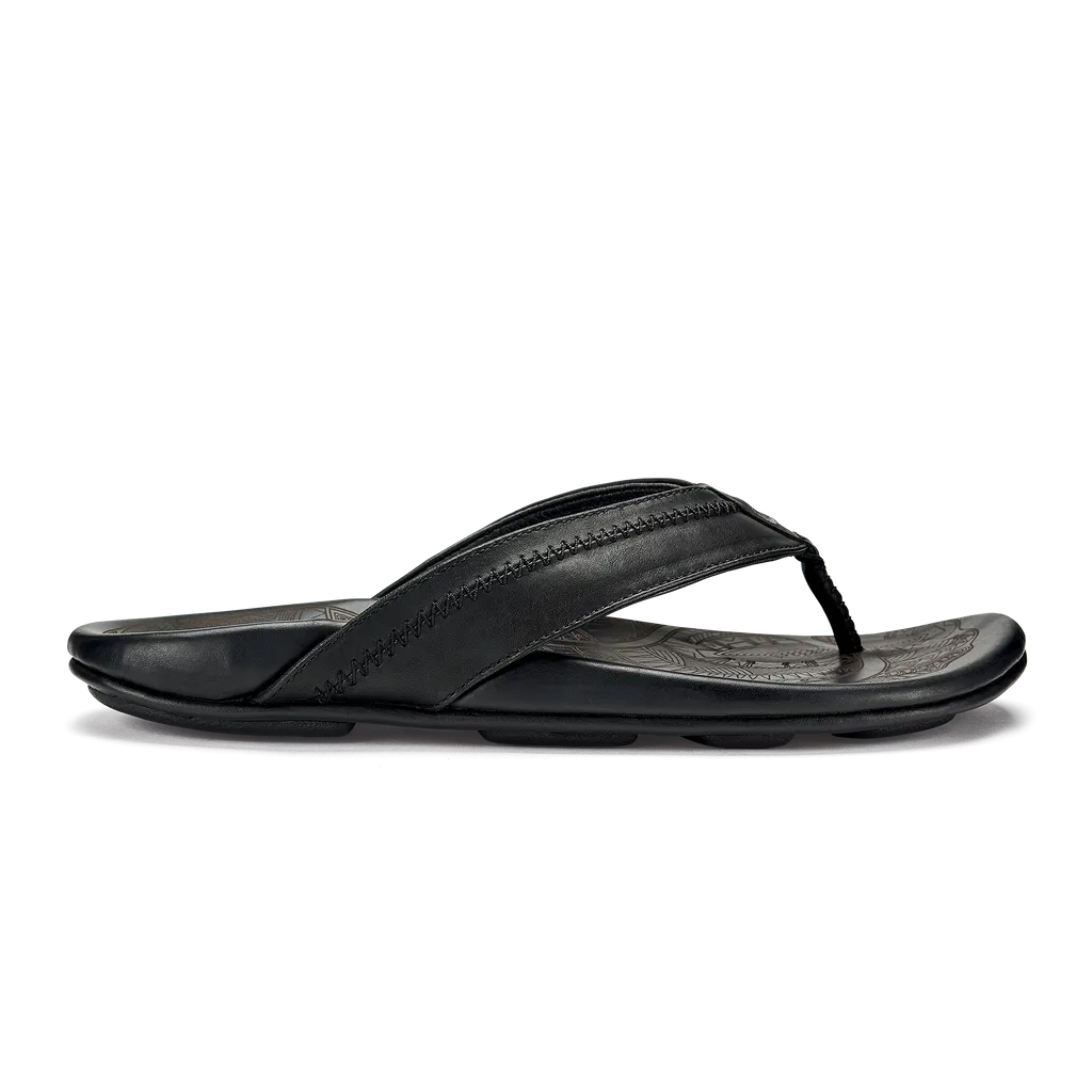 OluKai Hiapo Leather Sandals