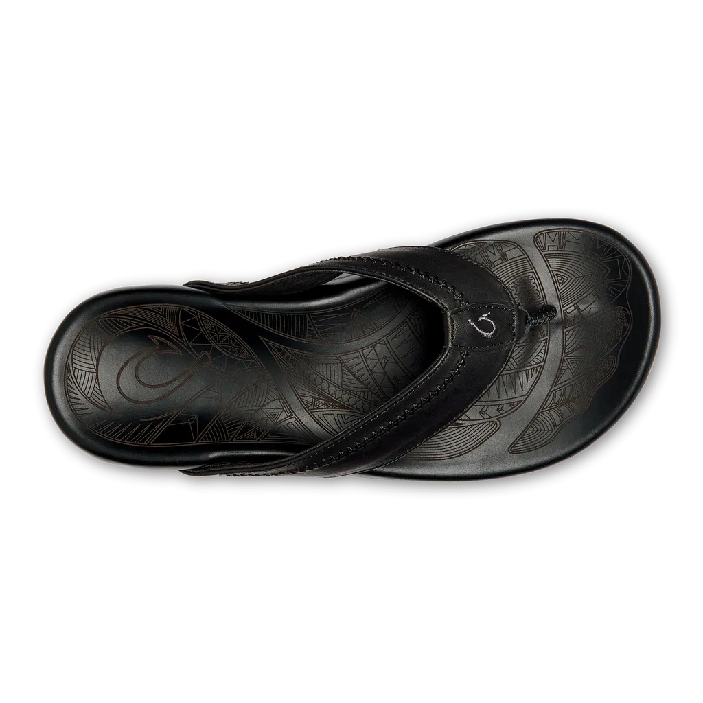 OluKai Hiapo Leather Sandals
