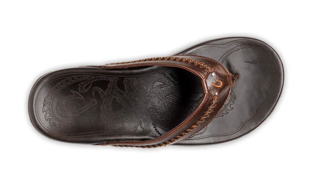 OluKai Mea Ola Leather Sandals