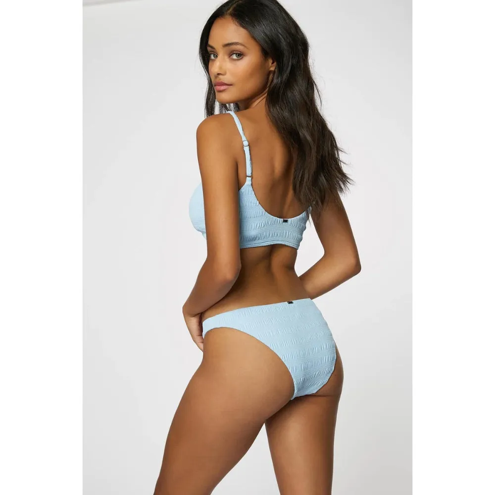 O'NEILL SALTWATER TEXTURED FLAMENCO CHEEKY BOTTOM SKY BLUE
