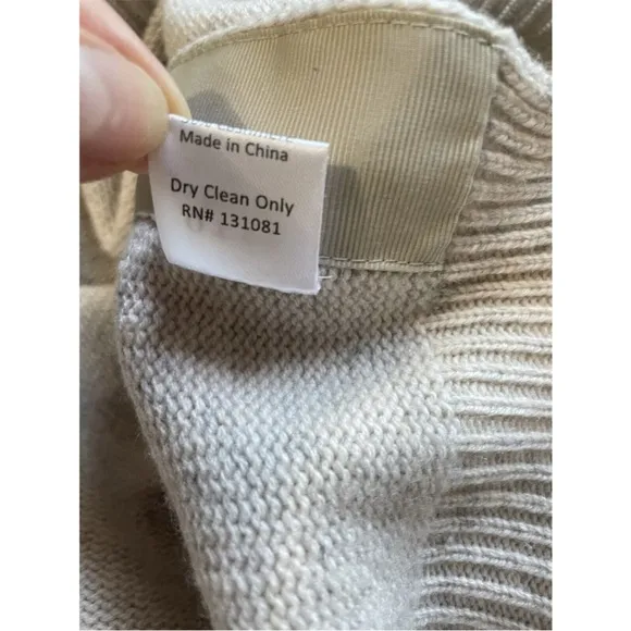 OTTE New York Gray Cashmere Sweater Women's Size S