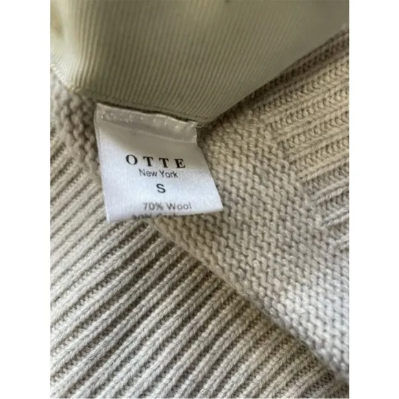 OTTE New York Gray Cashmere Sweater Women's Size S