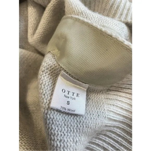OTTE New York Gray Cashmere Sweater Women's Size S