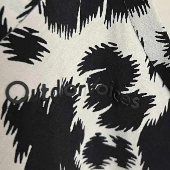 Outdoor Voices Women's The Exercise Dress in Dalmation Print Size M