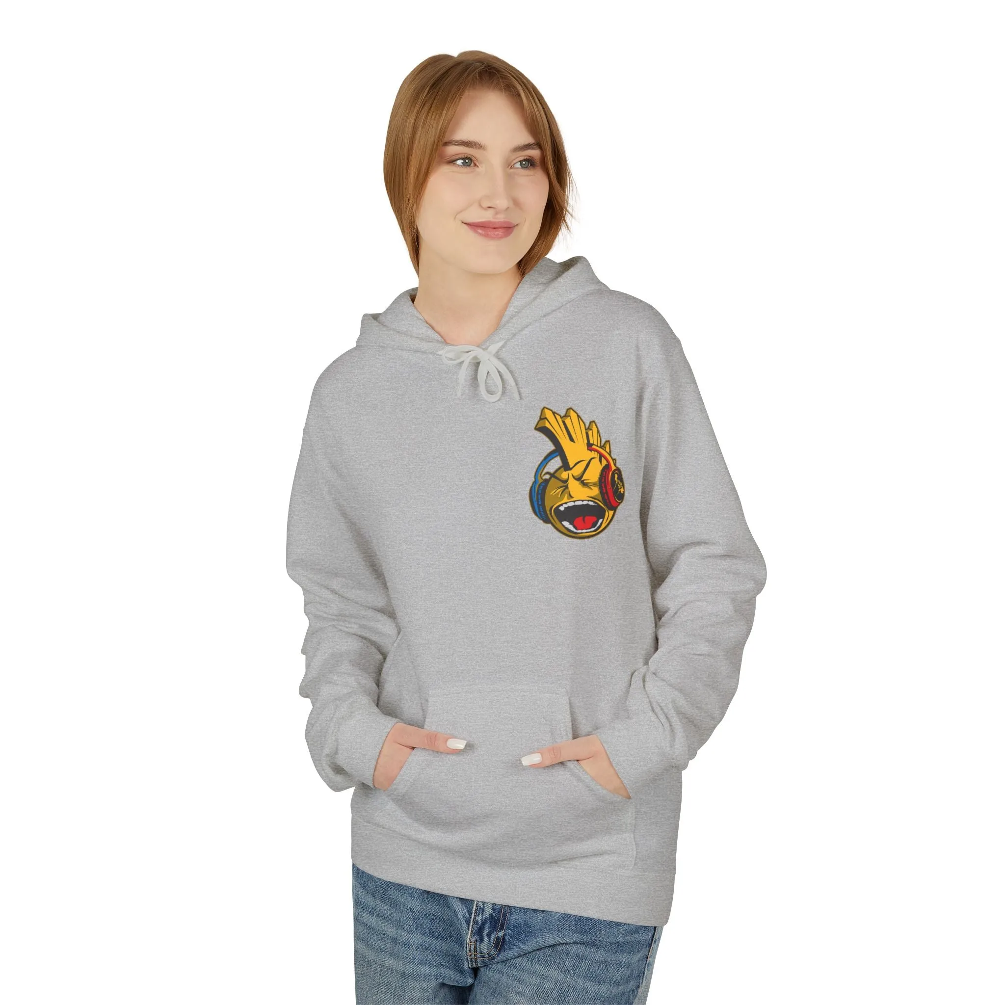 P Noise Sun Hood Unisex Midweight Softstyle Fleece Hoodie