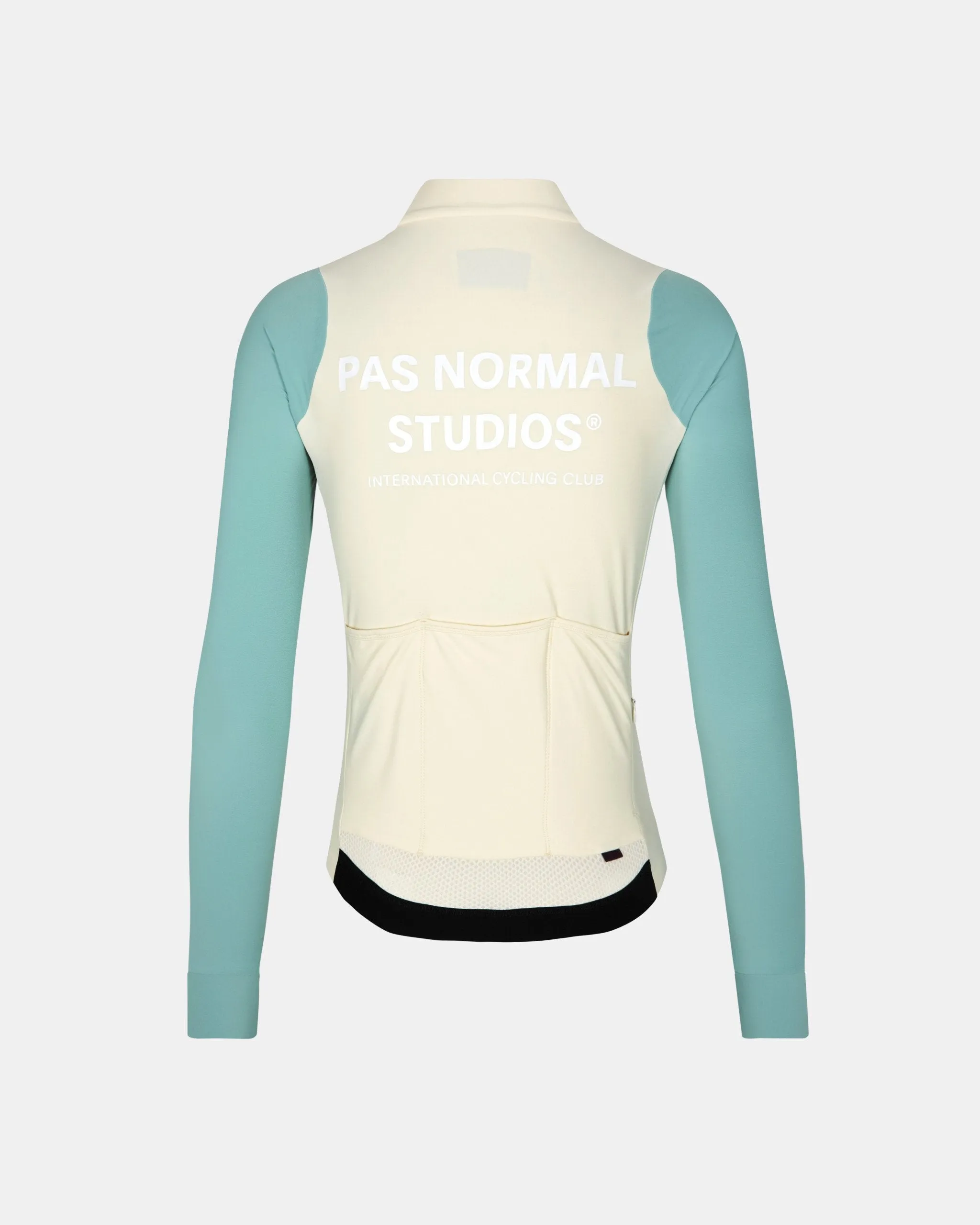 PAS NORMAL STUDIOS Women's Long Sleeve Jersey - Off-White / Light Teal