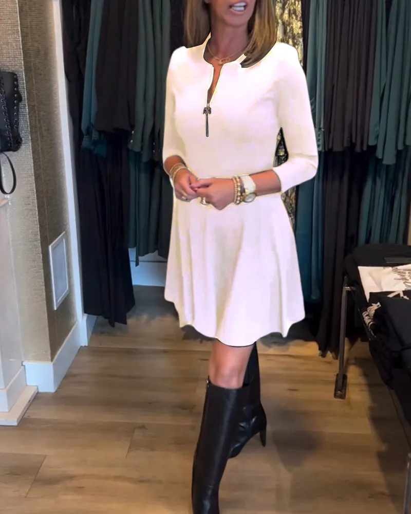 Paty® | Elegant Zip Dress