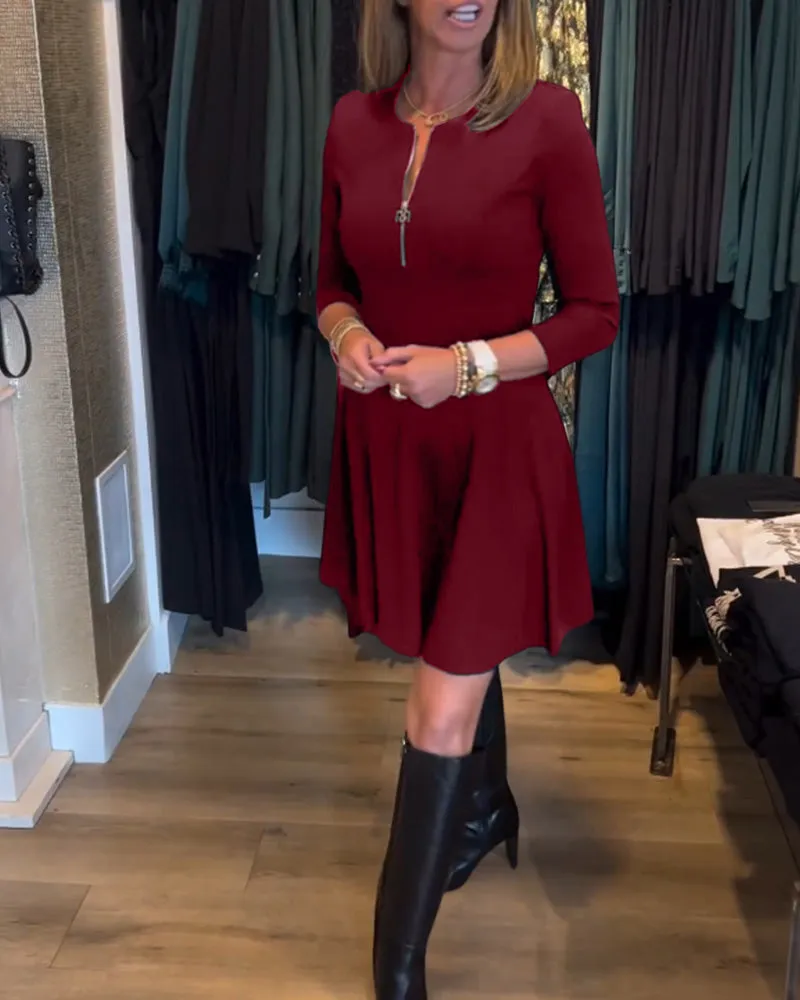 Paty® | Elegant Zip Dress