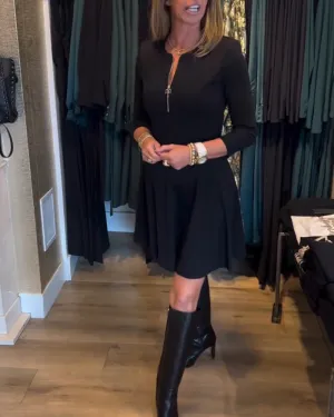 Paty® | Elegant Zip Dress