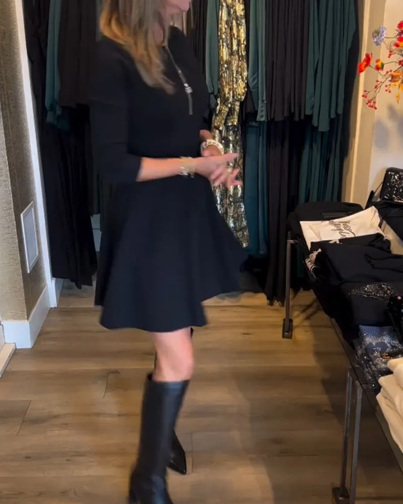 Paty® | Elegant Zip Dress