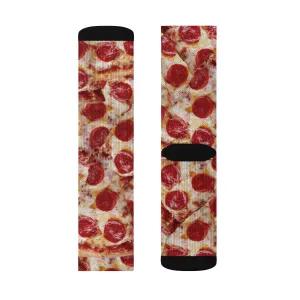 Pepperoni Pizza Adult Crew Socks