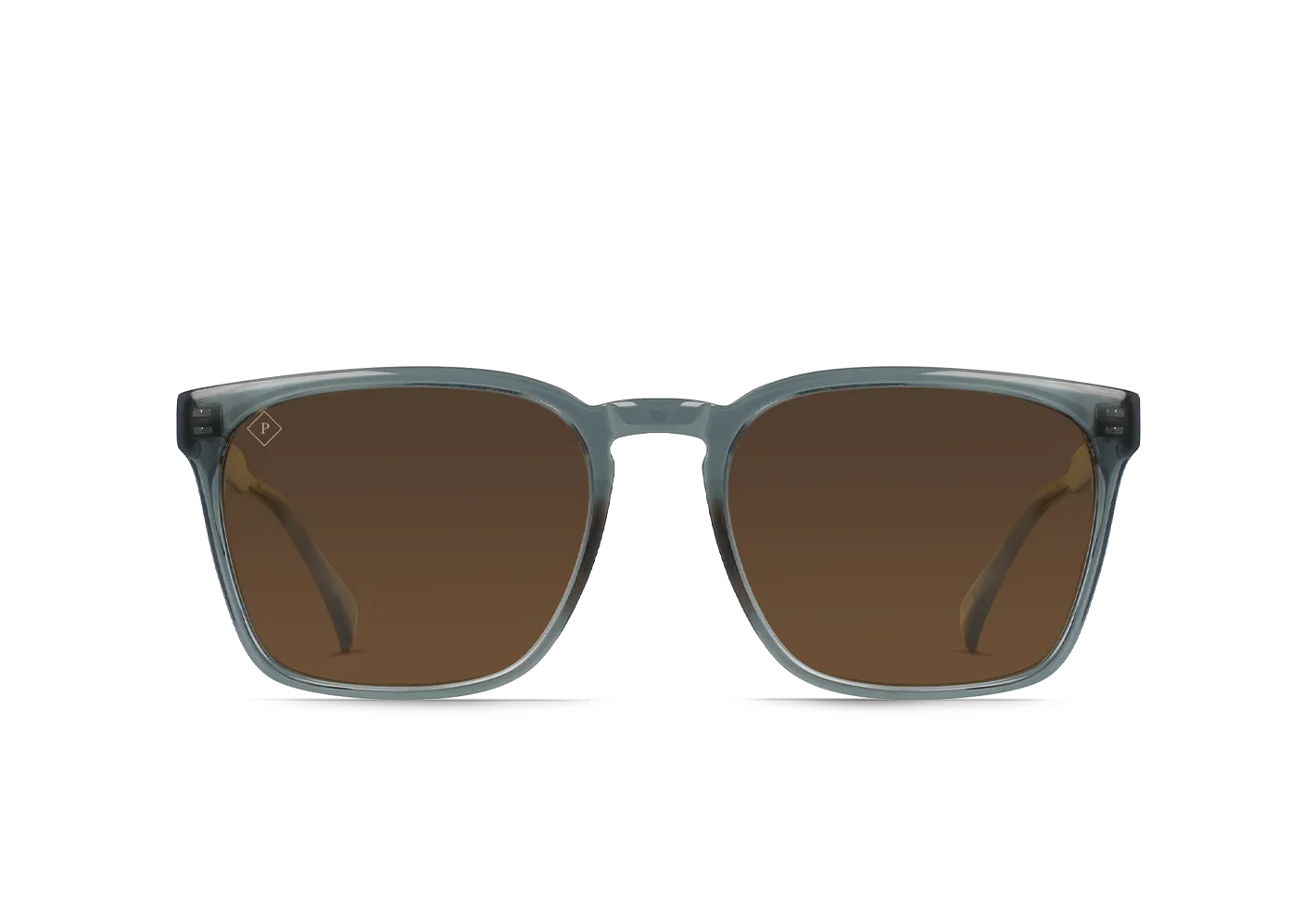 PIERCE-Slate / Vibrant Brown Polarized