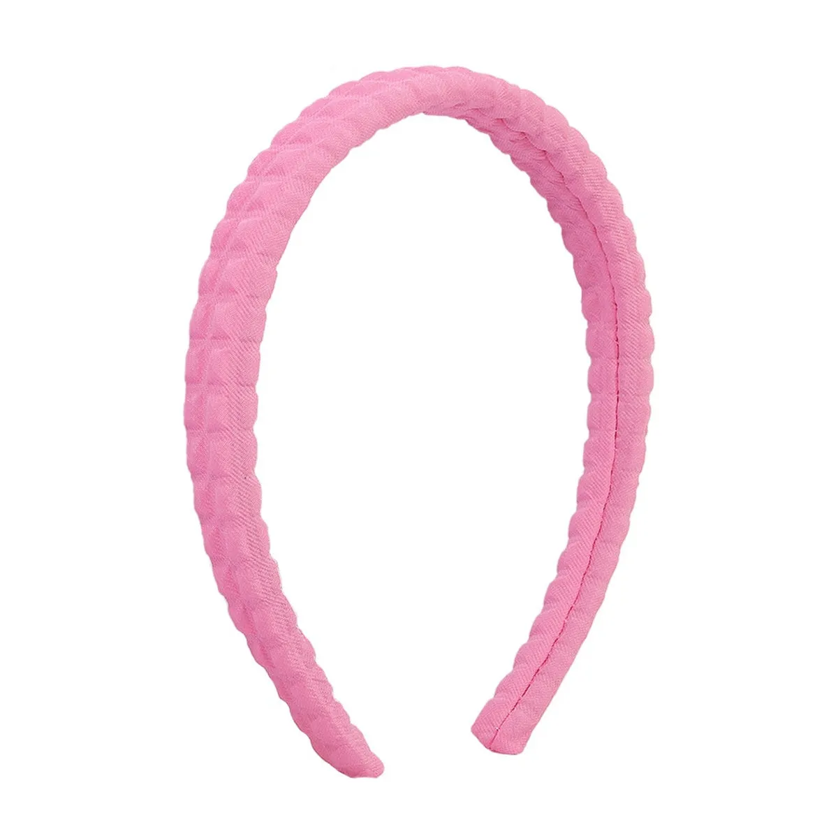 Pink Textured Hard Headband