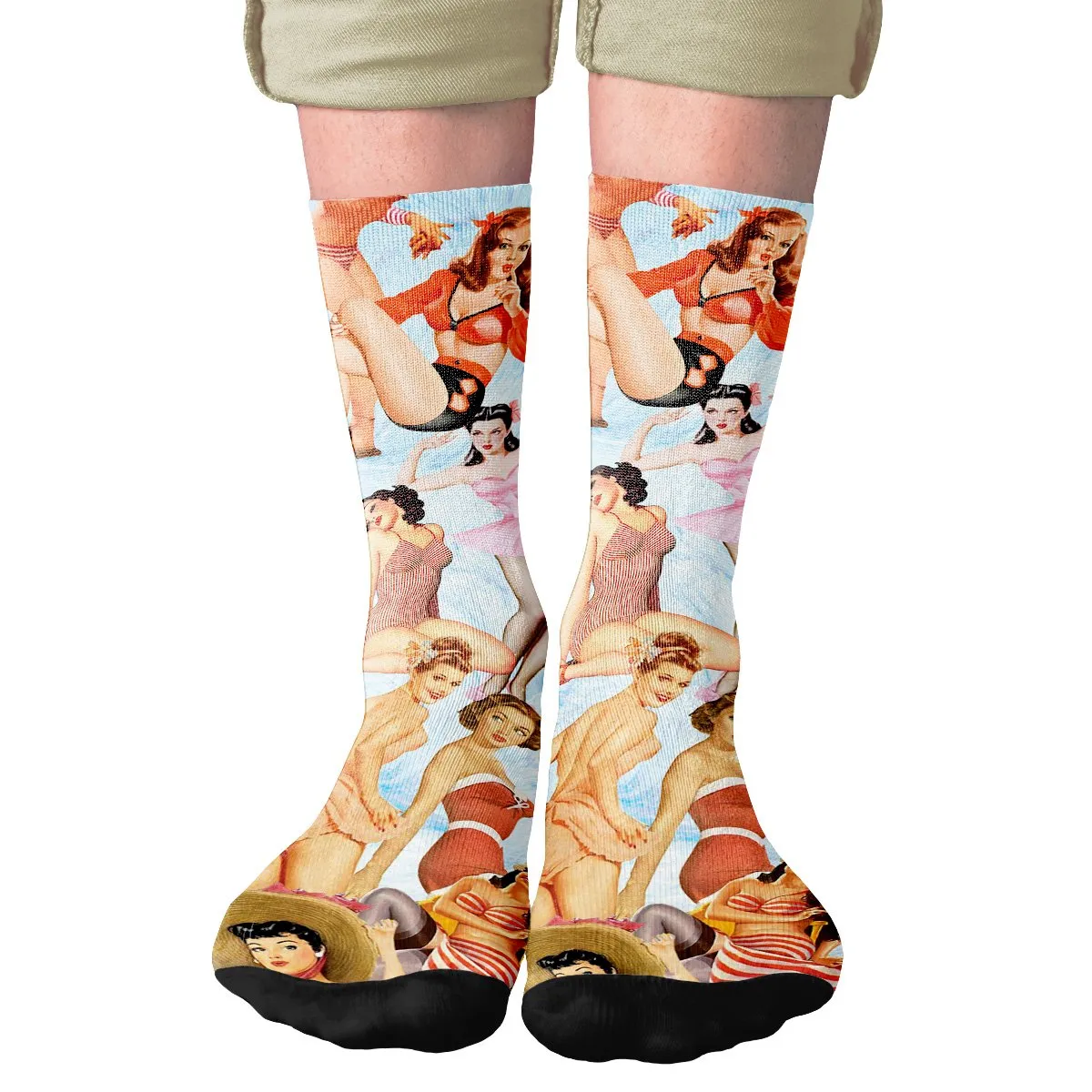 Pinup Girls Adult Crew Socks