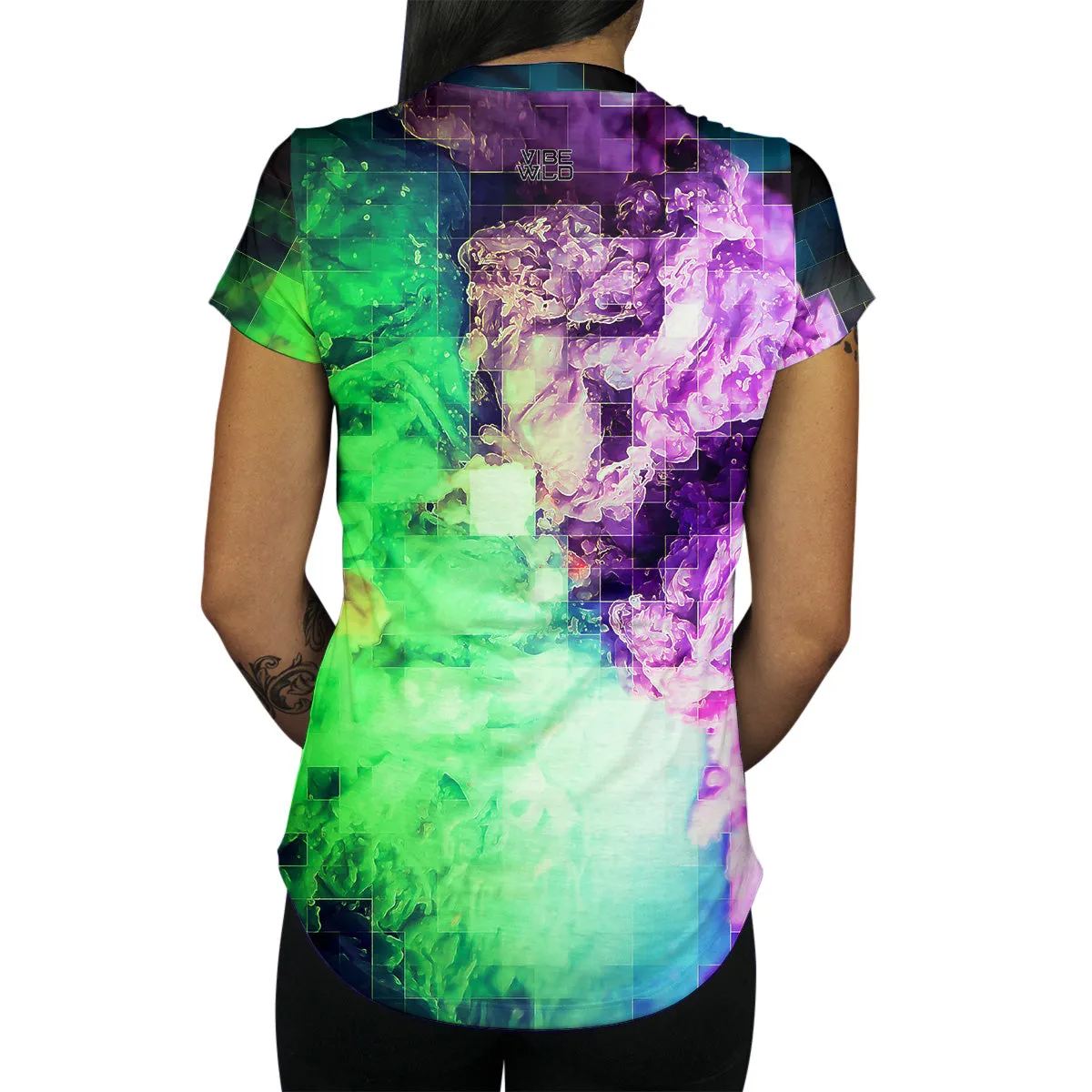 Pixel Matrix Women's Tee