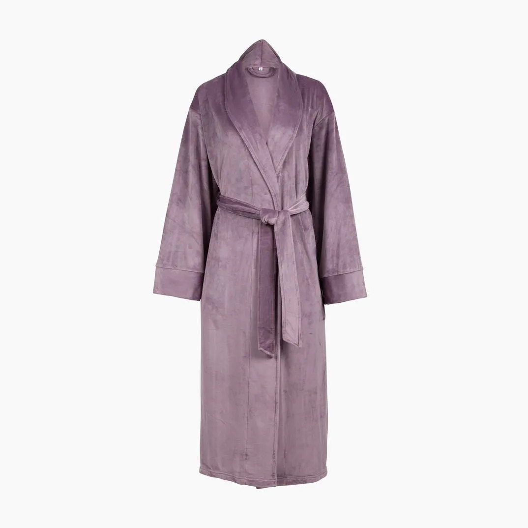 Plush Velour Women's Robe