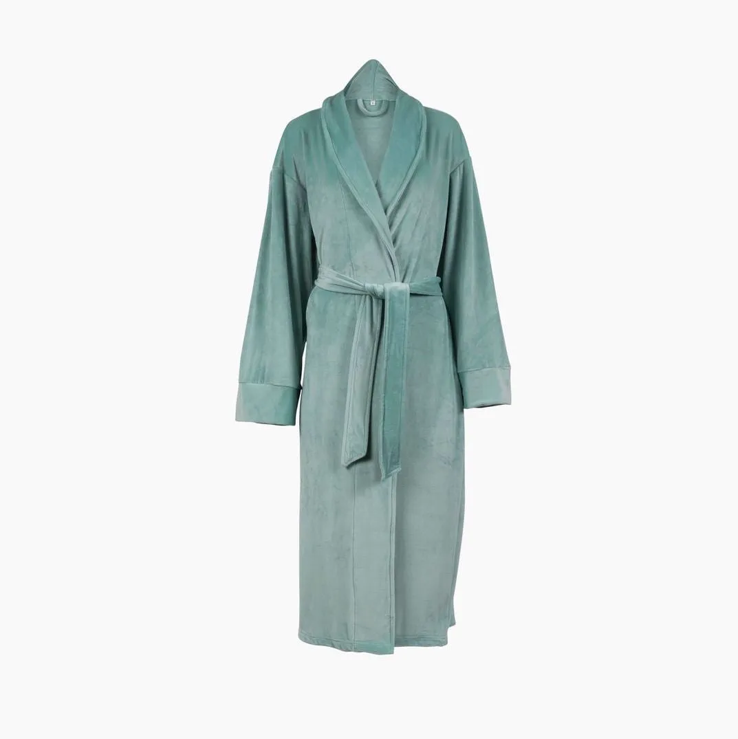 Plush Velour Women's Robe