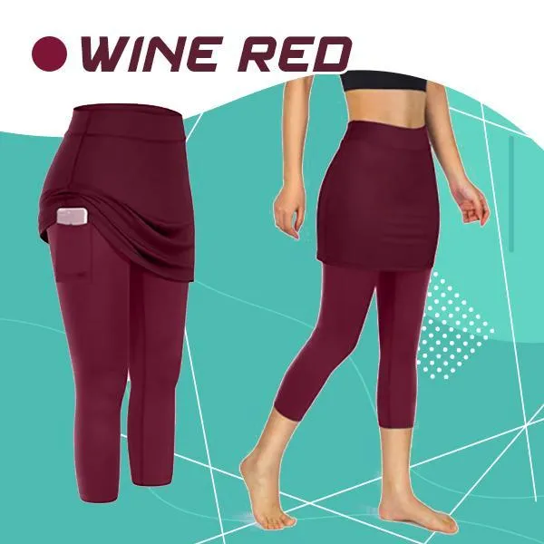Pocket Skirted Legging