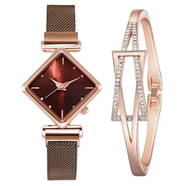 Polygon Women's Wristwatch