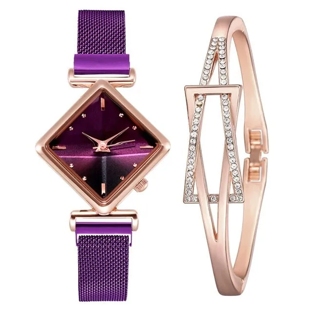 Polygon Women's Wristwatch